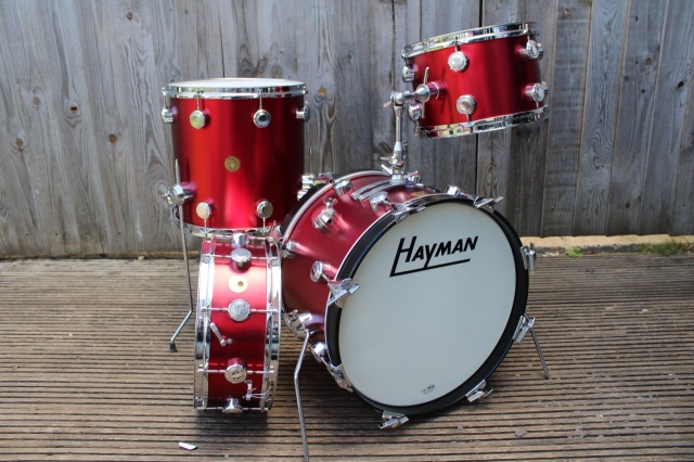 Hayman Vibrasonic Recording Outfit in Regal Red